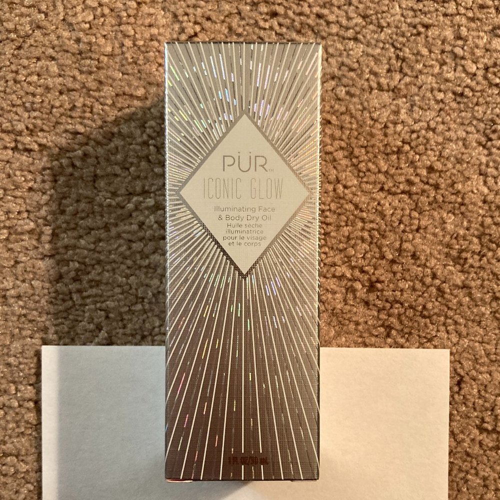 NWT PUR Iconic Glow Illuminating Face/Body Dry Oil